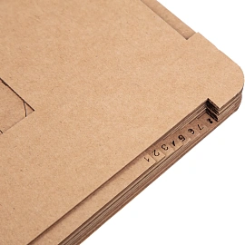 Конструктор картонный Lori Объёмная игрушка Мишка с сердечком 108 деталей