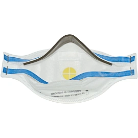 Респиратор трехпанельный О2 3111 FFP1 NRD с клапаном, 10шт/уп