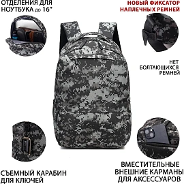 Рюкзак для ноутбука 15.6 Lamark B155 Khaki фото Рюкзак для ноутбука 15.6 Lamark B155 Khaki