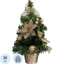 Елка Изделие декоративное , L18 W16 H30 см 237270