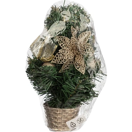 Елка Изделие декоративное , L18 W16 H30 см 237270