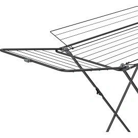 Cушилка для белья Zalger WINGS, 23м,напольная, черный (арт. 300-601) фото Cушилка для белья Zalger WINGS, 23м,напольная, черный (арт. 300-601)