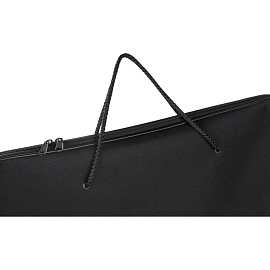 Папка-портфель нейлоновая А3 черная (45x33 см, 1 отделение)