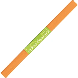 Бумага крепированная в рулоне, оранжевая 2-066/08 фото Бумага крепированная в рулоне, оранжевая 2-066/08