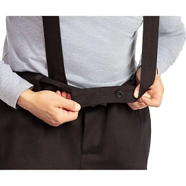 Костюм сварщика 17-17111 с ХБ накладками летний чёрный/серый (размер 44-46, рост 170-176)