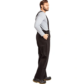 Костюм сварщика 17-17111 с ХБ накладками летний чёрный/серый (размер 48-50, рост 182-188)