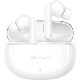 Наушники беспроводные Ugreen HiTune S6s Hybrid ANC Earbuds WS205 белые (45585)