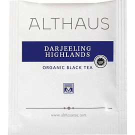Чай чёрный Althaus Darjeeling Highlands 20 пакетиков