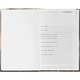 Ежедневник недатированный 7БЦ, пленка глянц., А5,128л, Выбор есть, Кошка