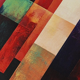 Ежедневник недатированный 7БЦ, пл. гл., А5,128л, Выбор есть, Абстракционизм