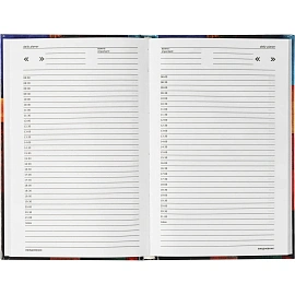 Ежедневник недатированный 7БЦ, пл. гл., А5,128л, Выбор есть, Абстракционизм