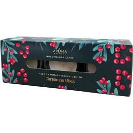 Набор свечей новогодний 3 шт AH01004