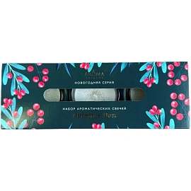 Набор свечей новогодний 3 шт AH01004