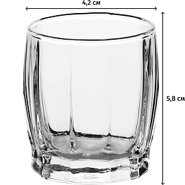 Набор стаканов данс 6 шт. 55 мл