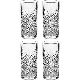 Набор стаканов (хайбол) Pasabahce Таймлесс 295 мл (4 штуки в упаковке)