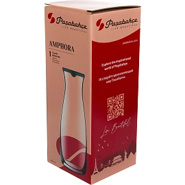 Декантер АМФОРА 1180 мл (с пласт.крышкой)