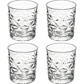 Стакан (олд фэшн) Pasabahce Эстрелла стеклянный 305 мл (4 штуки в упаковке)