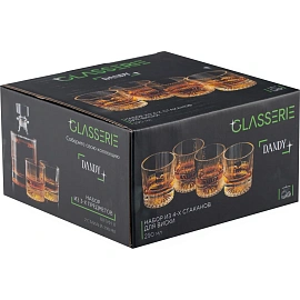 Стакан 4шт для виски DANDY 290 мл