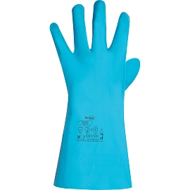 Перчатки КЩС нитриловые Manipula Specialist Нитрон синие (размер 9)
