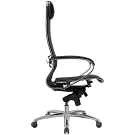 Кресло офисное МЕТТА "SAMURAI" K-1, экокожа, черное