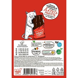 Шоколад Chokocat Открытка Игристый Новый год молочный, 20г