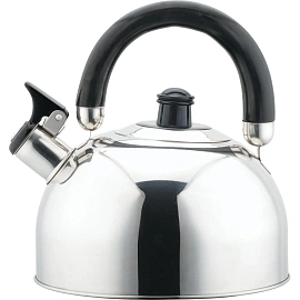 Чайник нержавеющий 2,5л со свистком TM Appetite
