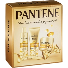 Подарочный набор PANTENE ProV Интен восcтан Маск300 Шам250 Бал-ополас220мл