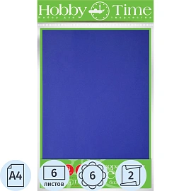 Фоамиран БАЗОВЫЕ ЦВЕТАнабор 6л./6цв., 11-406-160