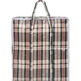 Сумка хозяйственная Клетка полипропилен 40х15х35 см