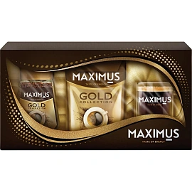 Кофе сублимированный Maximus Gold набор с кружкой 135г