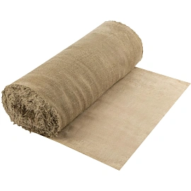 Полотно техническое Мешковина джут/лен 240г/м2, 110см +-2/ 100м