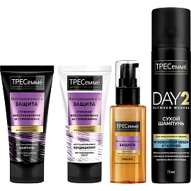 Подарочный набор Тресеммe женский для волос в косметичке