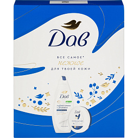 Подарочный набор Дав женский гель и крем