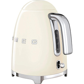 Чайник SMEG KLF03CREU,1,7л, электрический, кремовый