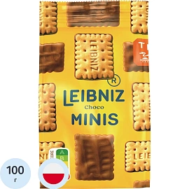 Печенье сливочное Banlsen Leibniz Choco Minis с молочным шоколадом 100 г