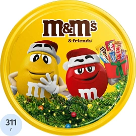 Подарочный набор M&Ms Friends ж/б, 311г