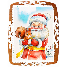 Пряник Пекарня Софи Фотопечать новогодняя имбирно-медовый 130 г