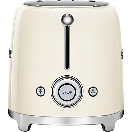 Тостер SMEG TSF01CREU,2 ломтика, кремовый