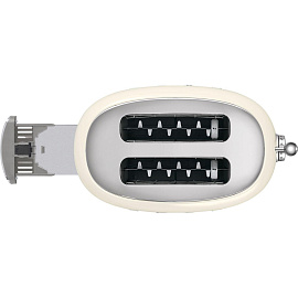 Тостер SMEG TSF01CREU,2 ломтика, кремовый