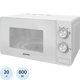 Микроволновая печь Gorenje MO20E1W2, 20л,1280вт