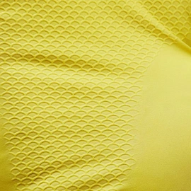 Перчатки МНОГОРАЗОВЫЕ латексные AVIORA, хлопчатобумажное напыление, размер 9-10, XL (очень большой), желтые, вес 38 г, 402-569