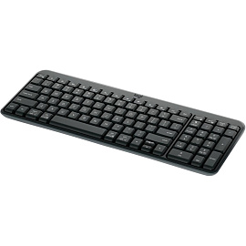Клавиатура Logitech K251 черный беспроводная BT Multimedia (920-013363)