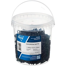 Саморезы ШСГМ 3,5х25 (1000 шт/уп) - ведро Zitar (100089)