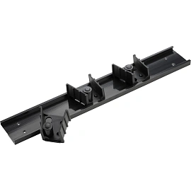 Держатель инвентаря SYR настенный и 3 ролика-зажима черный_ДДП