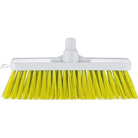 Щетка для подметания SYR 30 см мягкая крепление Interchange желтая_ДДП
