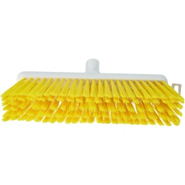 Щетка для подметания SYR 30 см мягкая крепление Interchange желтая_ДДП
