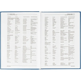 Ежедневник недатированный А5 Выбор есть Джерси, синий, 160 л