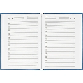 Ежедневник недатированный А5 Выбор есть Джерси, синий, 160 л