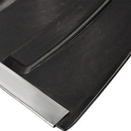 Лопата снег/ПЛАСТ СНЕЖИНКА  ДЮРАЛ/кромка б/ч