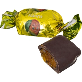 Конфеты Манго Фруктовичи в темной шоколадной глазури, 500г ОС619